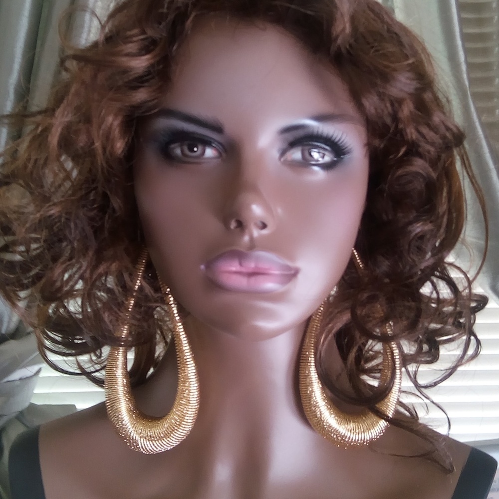 Large Designer High Fashion Statement Earrings C